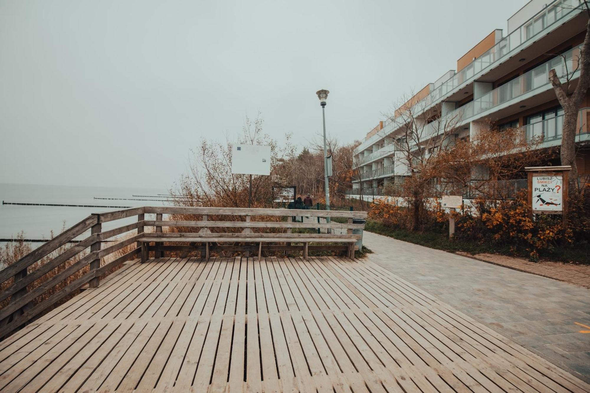 Apartament Dar Pomorza 20m do Plaży Ustronie Morskie Exterior foto