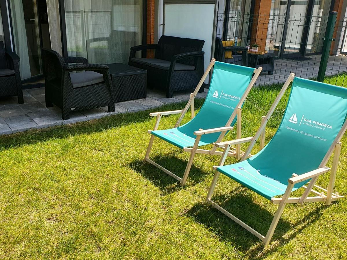 Apartament Dar Pomorza 20m do Plaży Ustronie Morskie Exterior foto